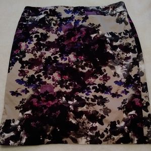 Ann Taylor Floral Skirt